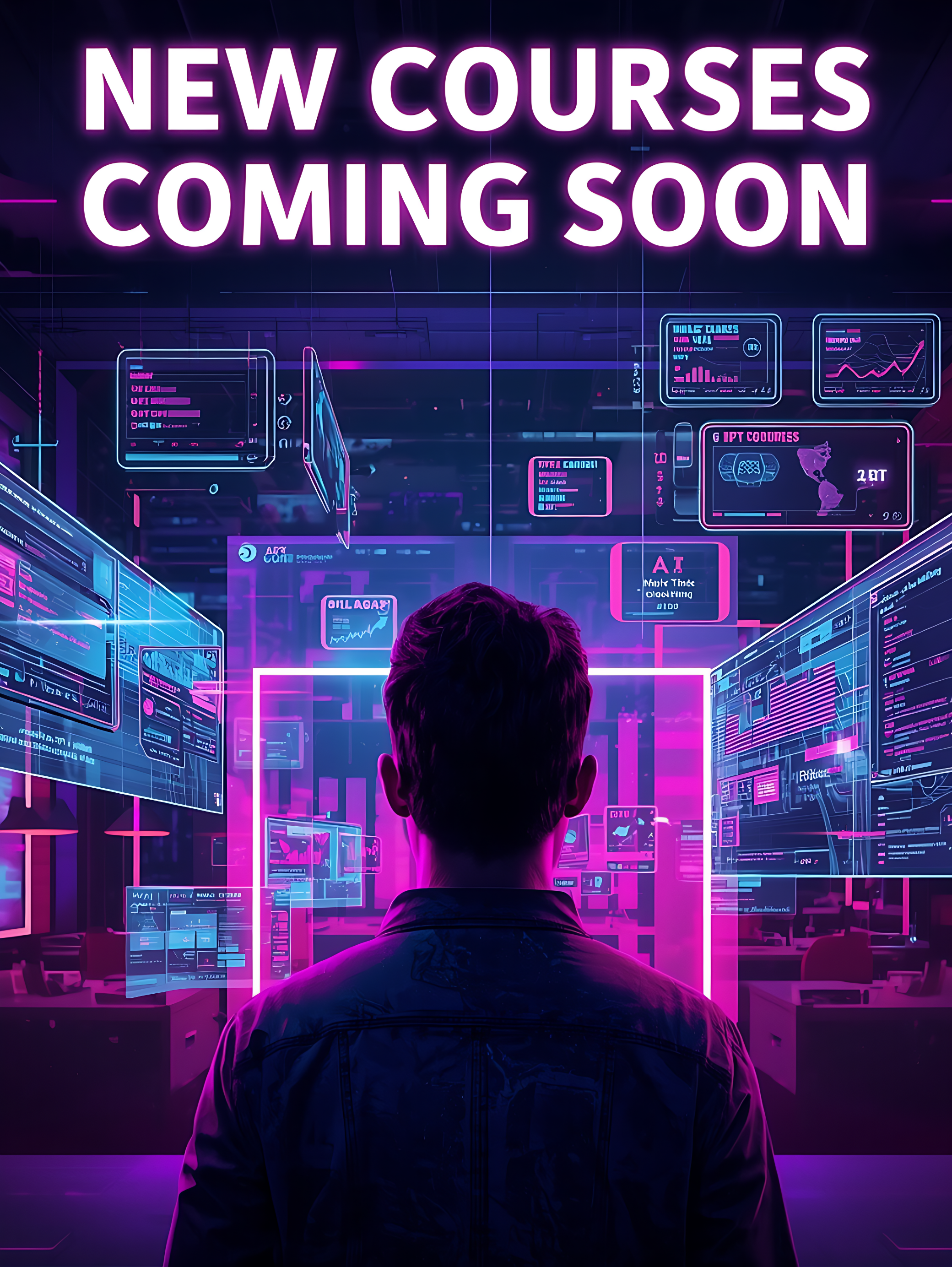 New Courses Coming Soon - New Courses Every Week